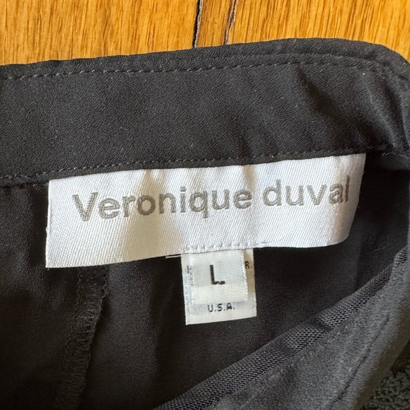 Veronique Duval Tiered Lace Blouse Large - Picture 8 of 9